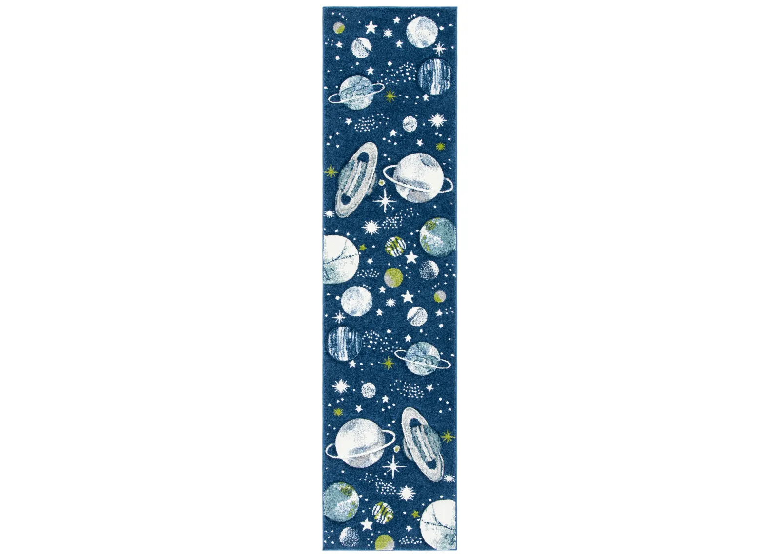 CAROUSEL KIDS 103 NAVY  2'-3' x 6' Runner Rug