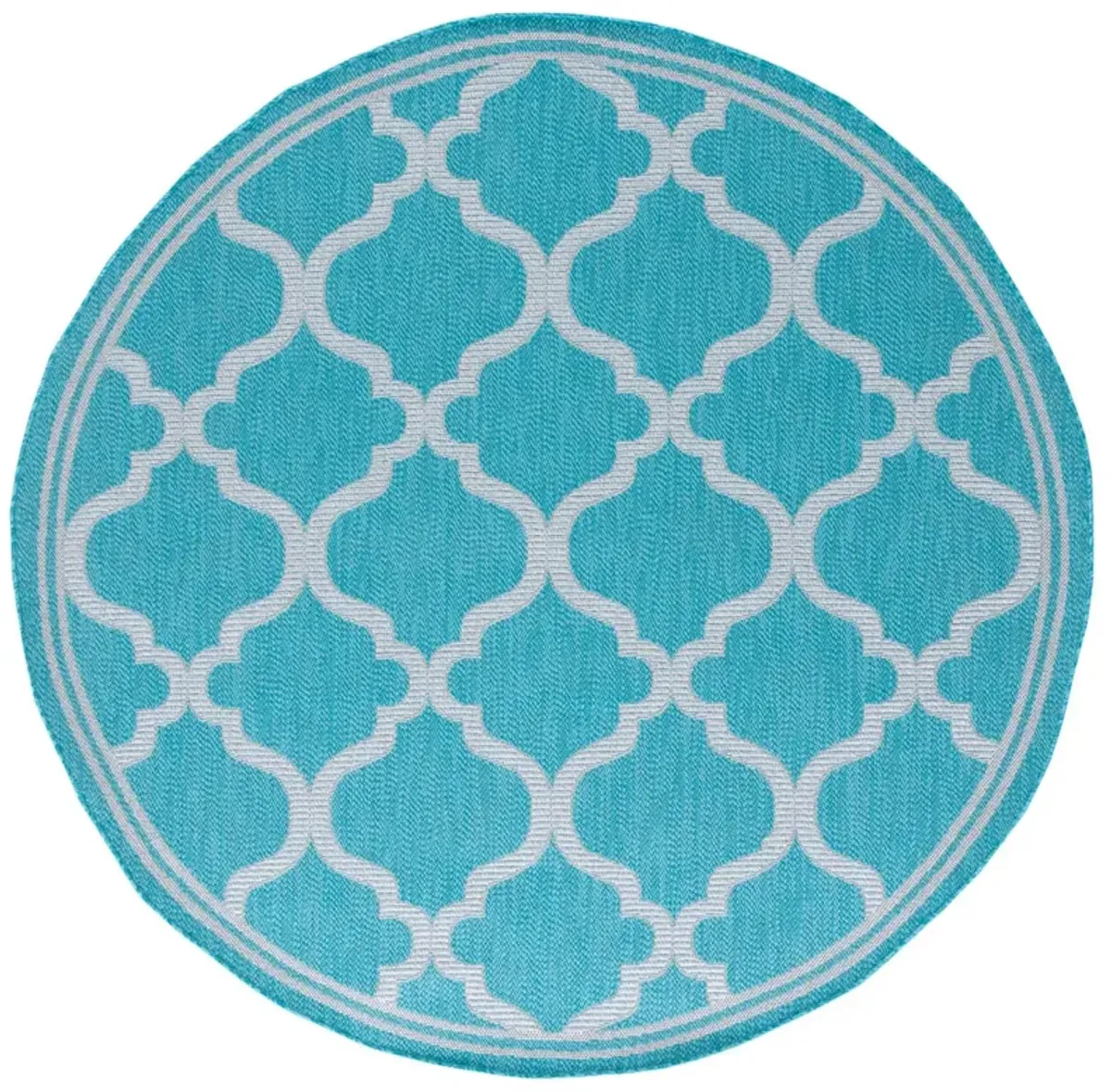 BERMUDA 810 Blue 6'-7' X 6'-7' Round Round Rug