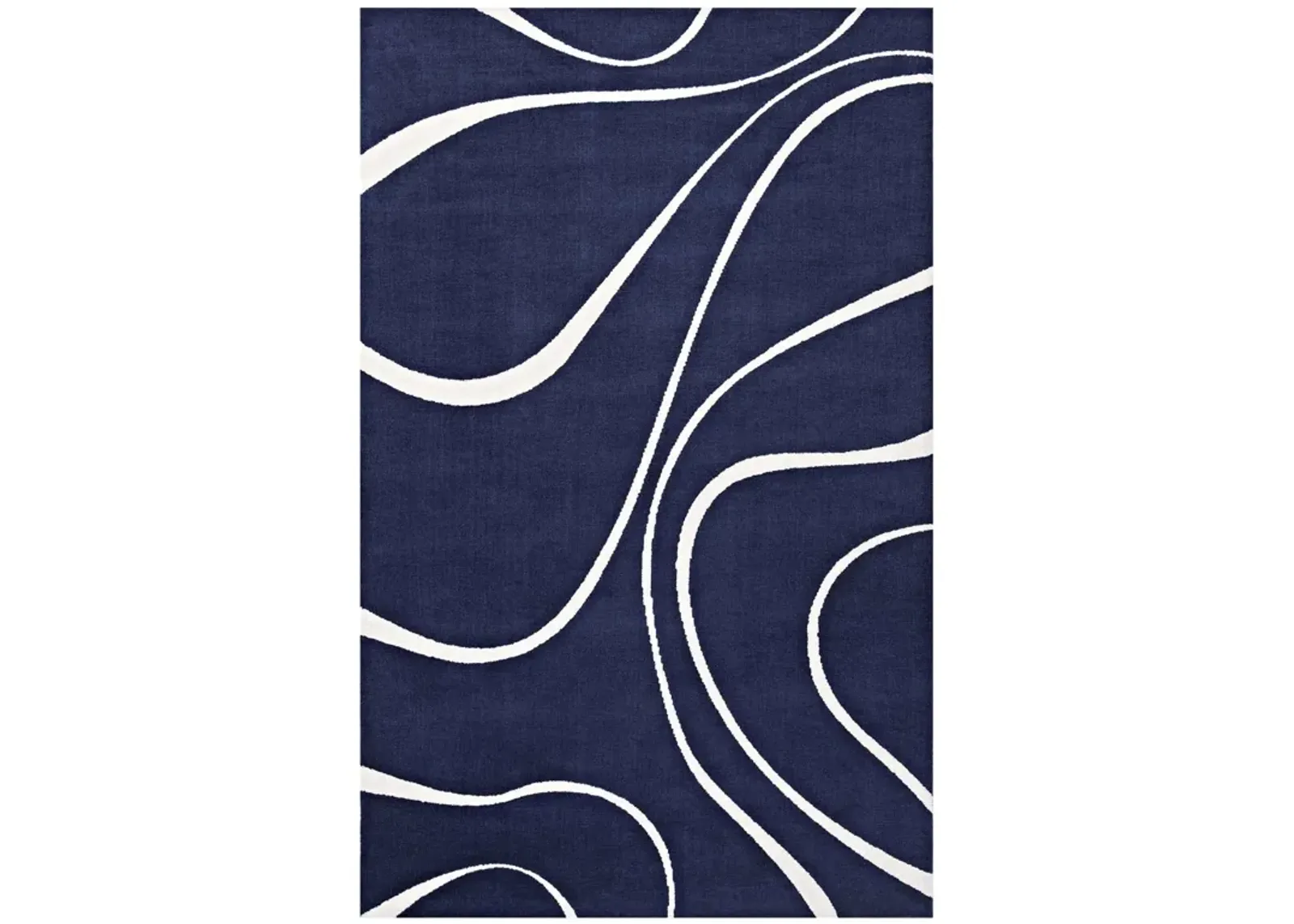 Therese Abstract Swirl 5x8 Area Rug