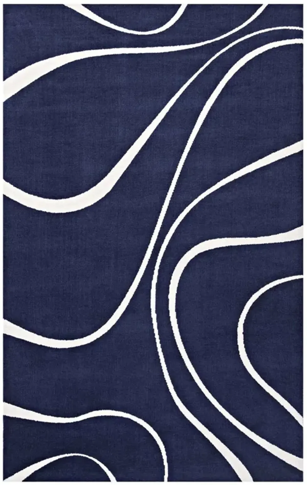 Therese Abstract Swirl 5x8 Area Rug