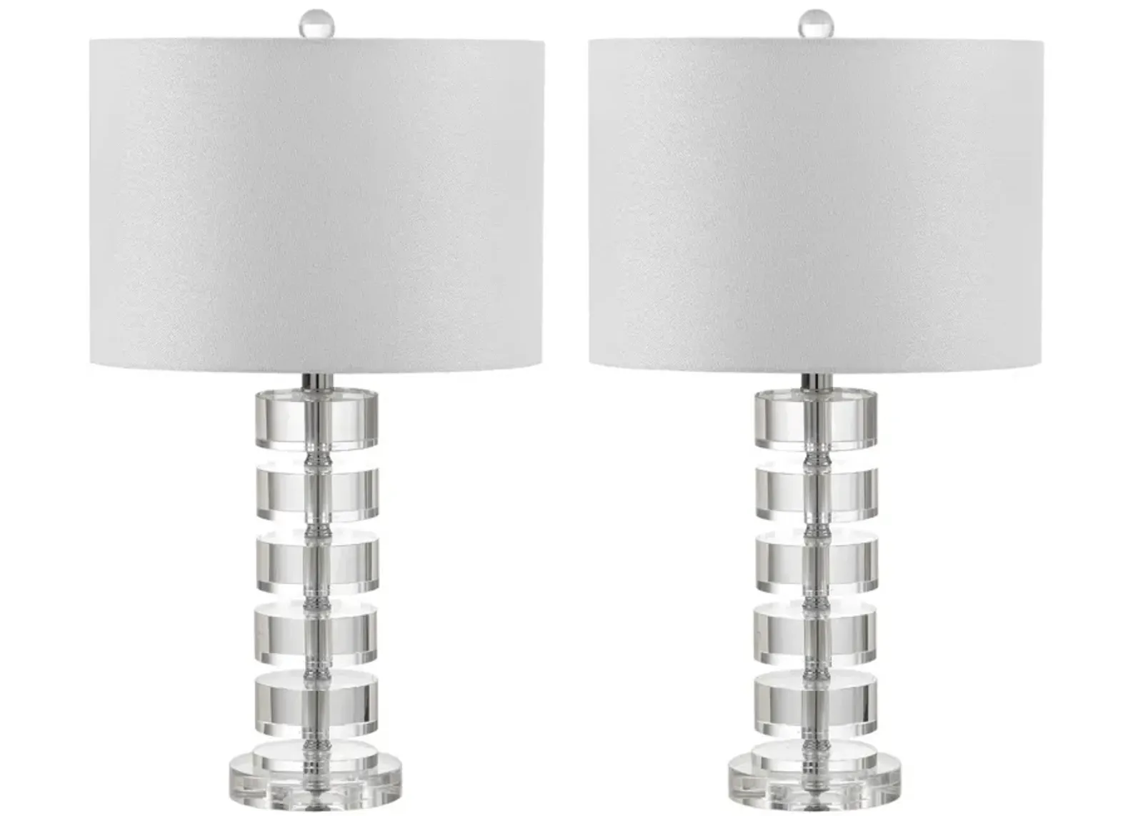 Frances 25-Inch H Table Lamp - Set of 2