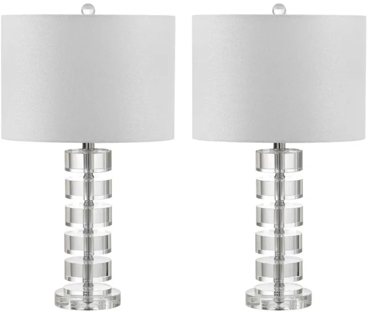 Frances 25-Inch H Table Lamp - Set of 2