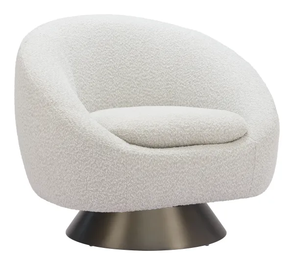 Modan Swivel Chair Misty Gray