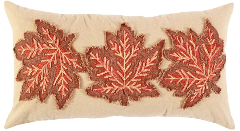 HARVEST 2021 Leaf Natural  Pillow