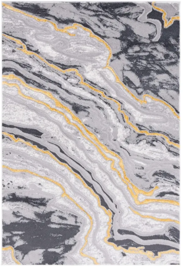 AMELIA 710 GREY  8' x 10' Large Rectangle Rug