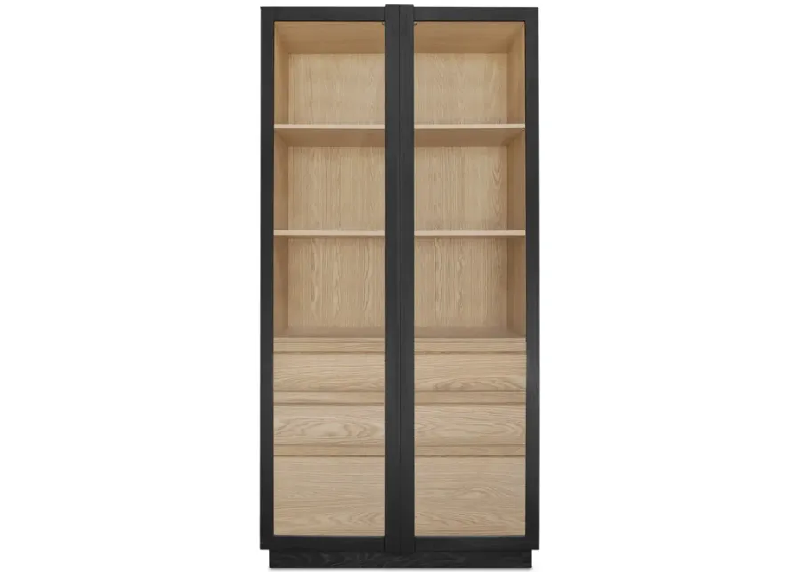 Charlotte Tall Cabinet Black