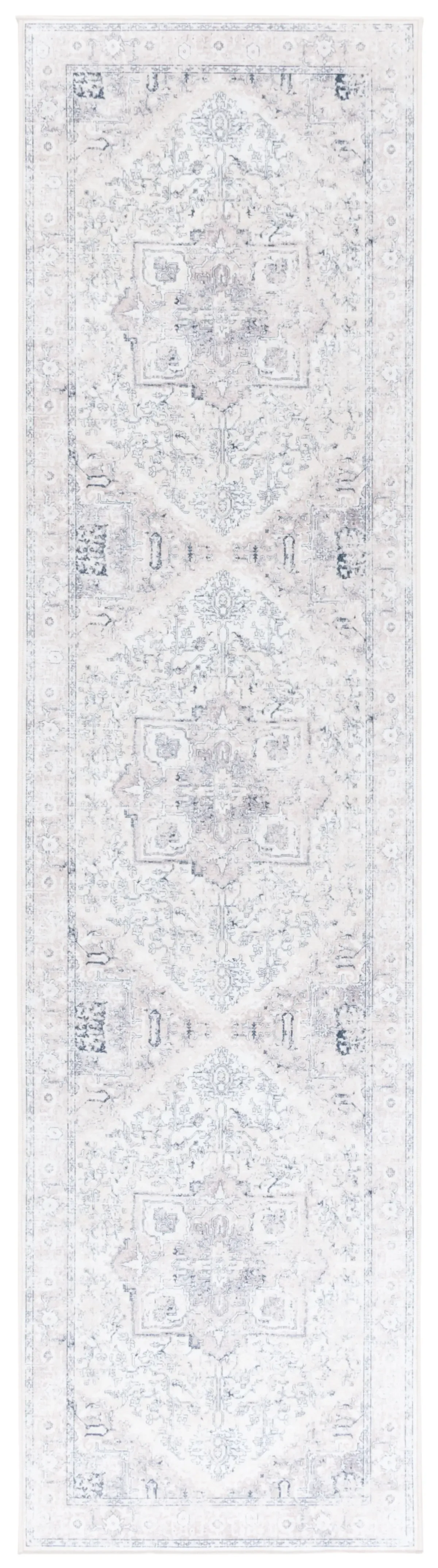 ORLANDO 774 BEIGE  2'-2' x 8' Runner Rug