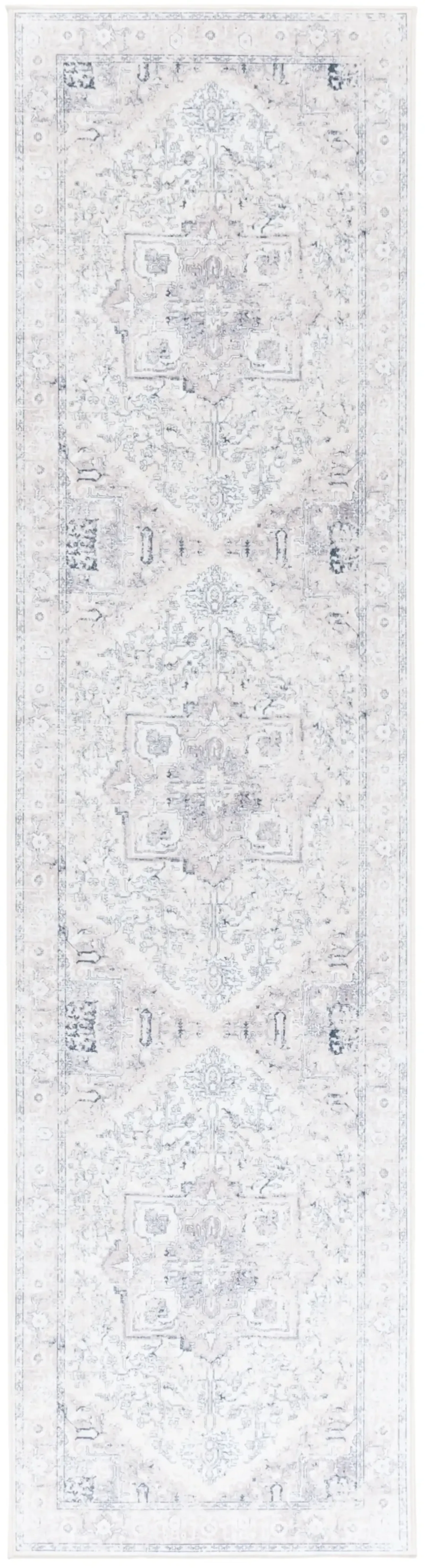 ORLANDO 774 BEIGE  2'-2' x 8' Runner Rug