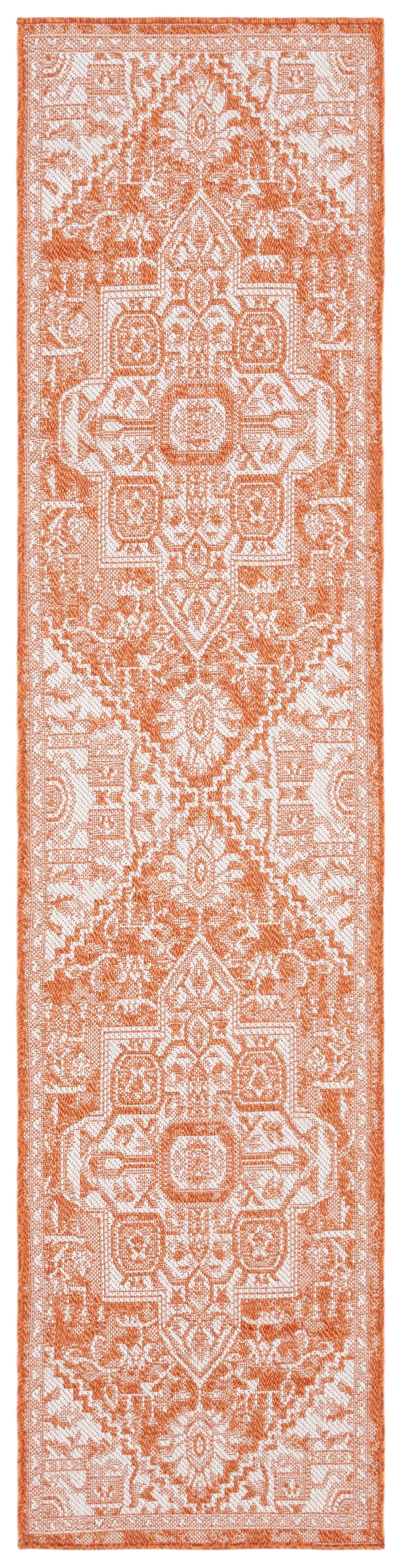 BERMUDA 841 RUST  2' x 8' Runner Rug