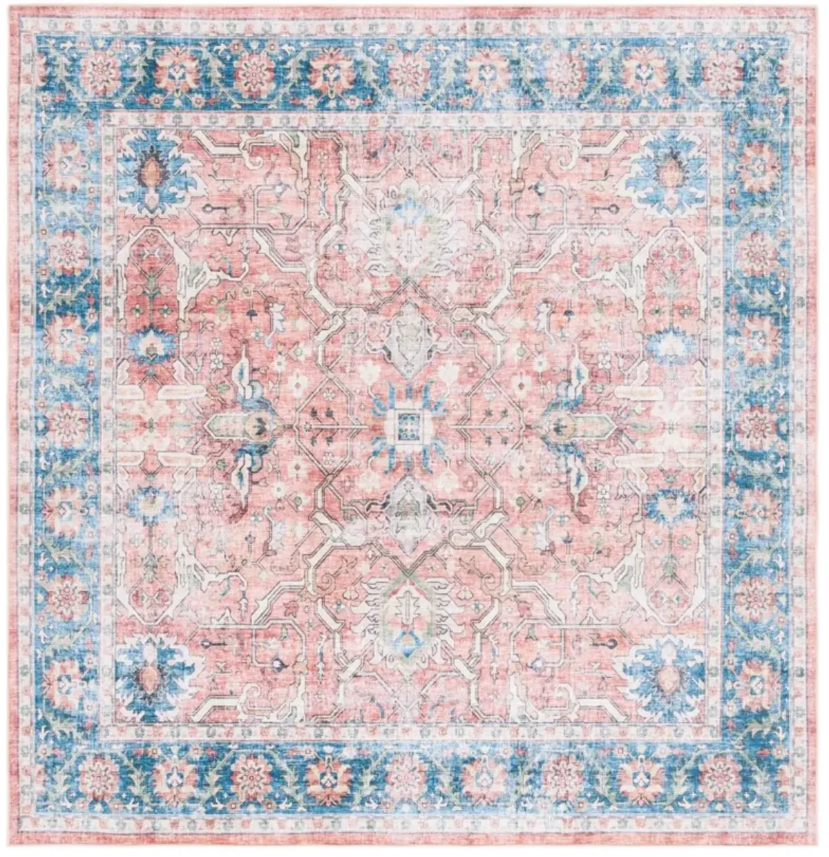 ARIZONA 559 RUST  6' x 6' Square Square Rug