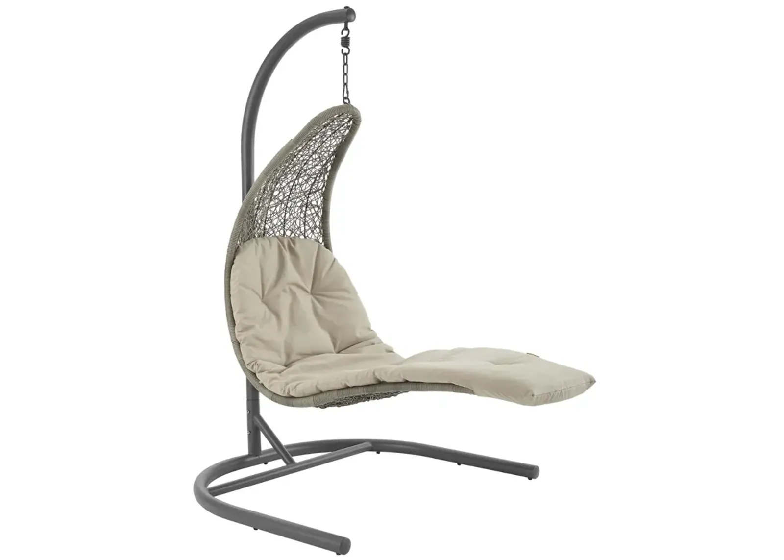 Landscape Hanging Chaise Lounge Outdoor Patio Swing Chair