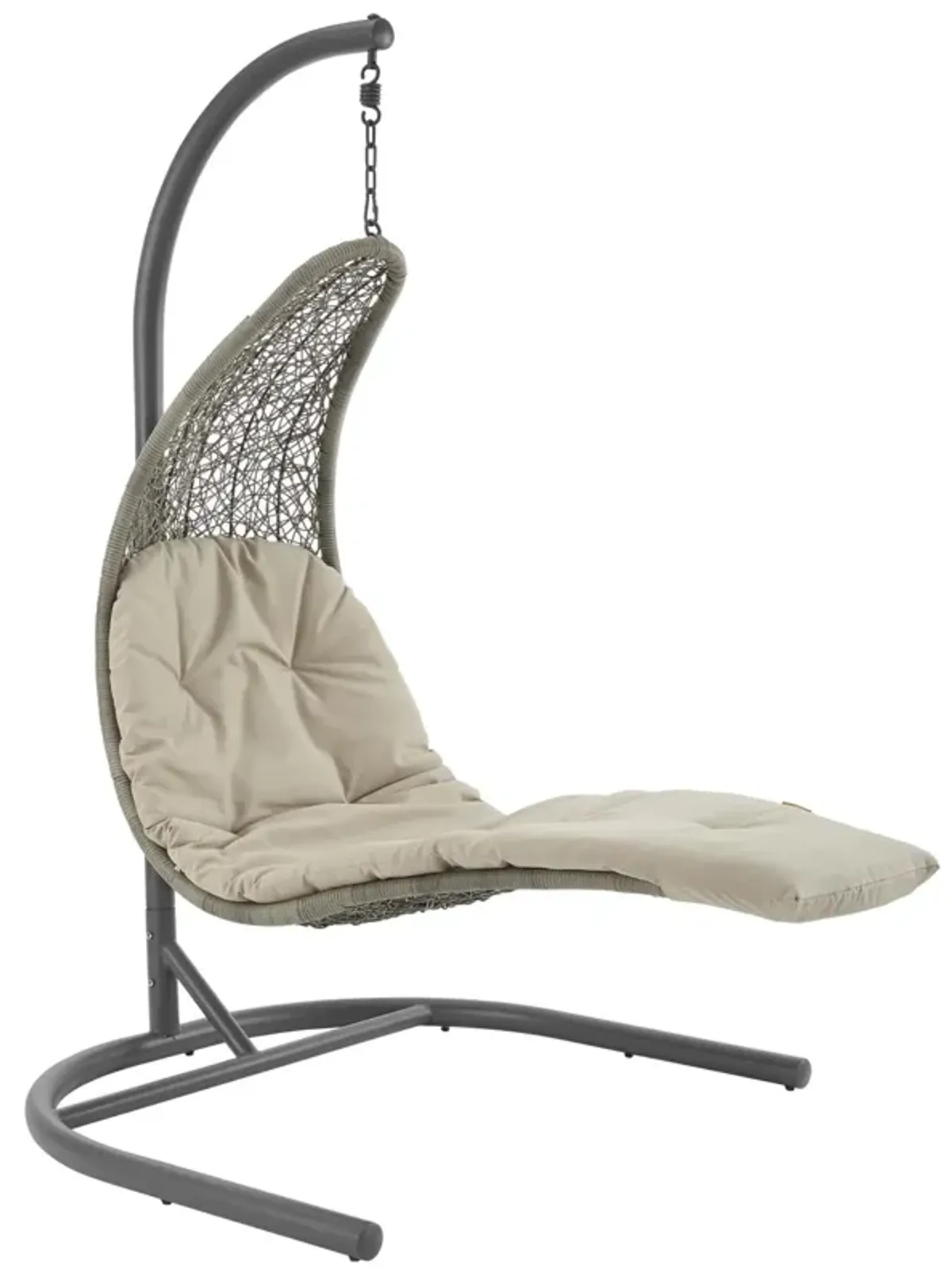 Landscape Hanging Chaise Lounge Outdoor Patio Swing Chair