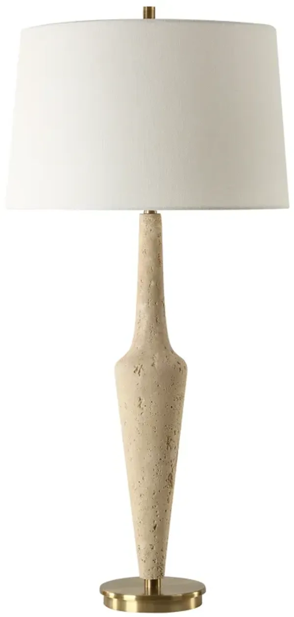 Juliet Travertine Table Lamp