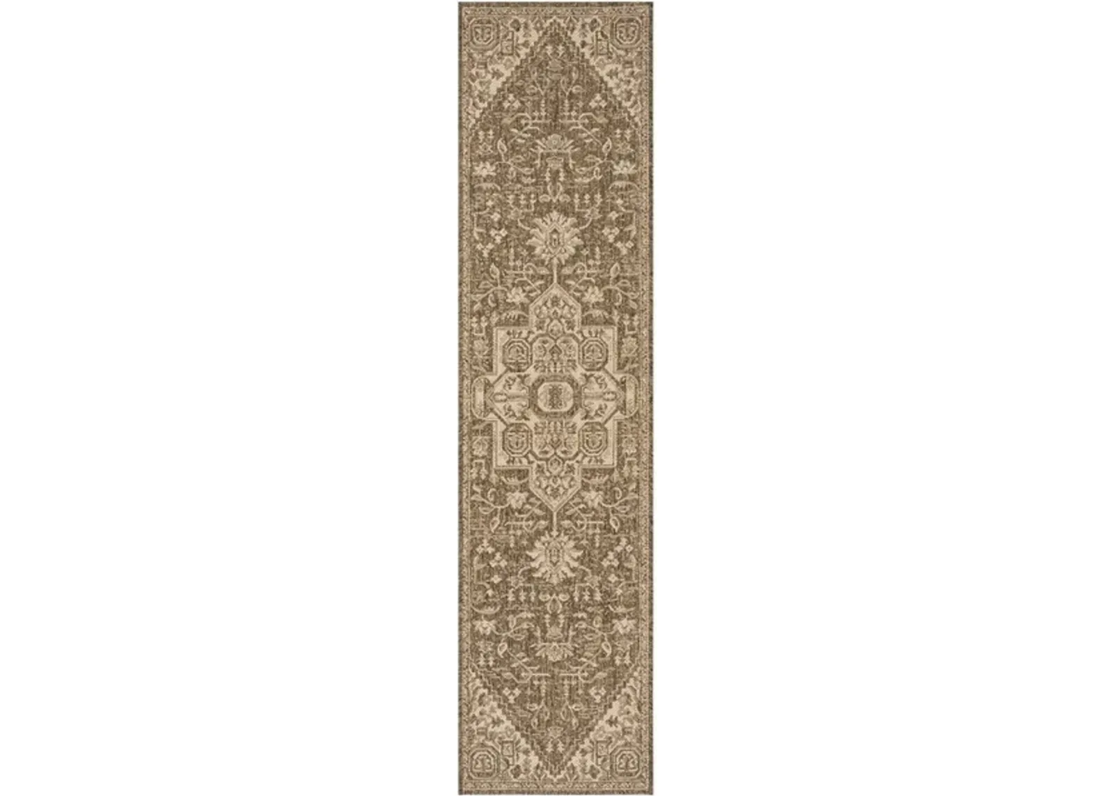 LINDEN 138 Collection LND138A-210 Cream / Beige 2'-2" X 10'