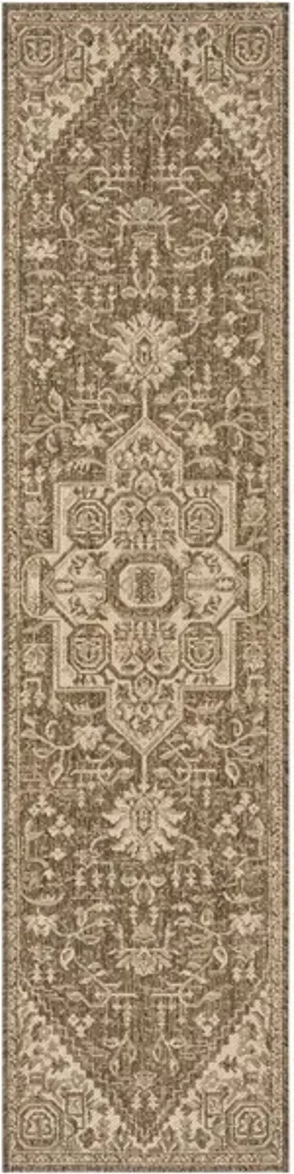 LINDEN 138 Collection LND138A-210 Cream / Beige 2'-2" X 10'