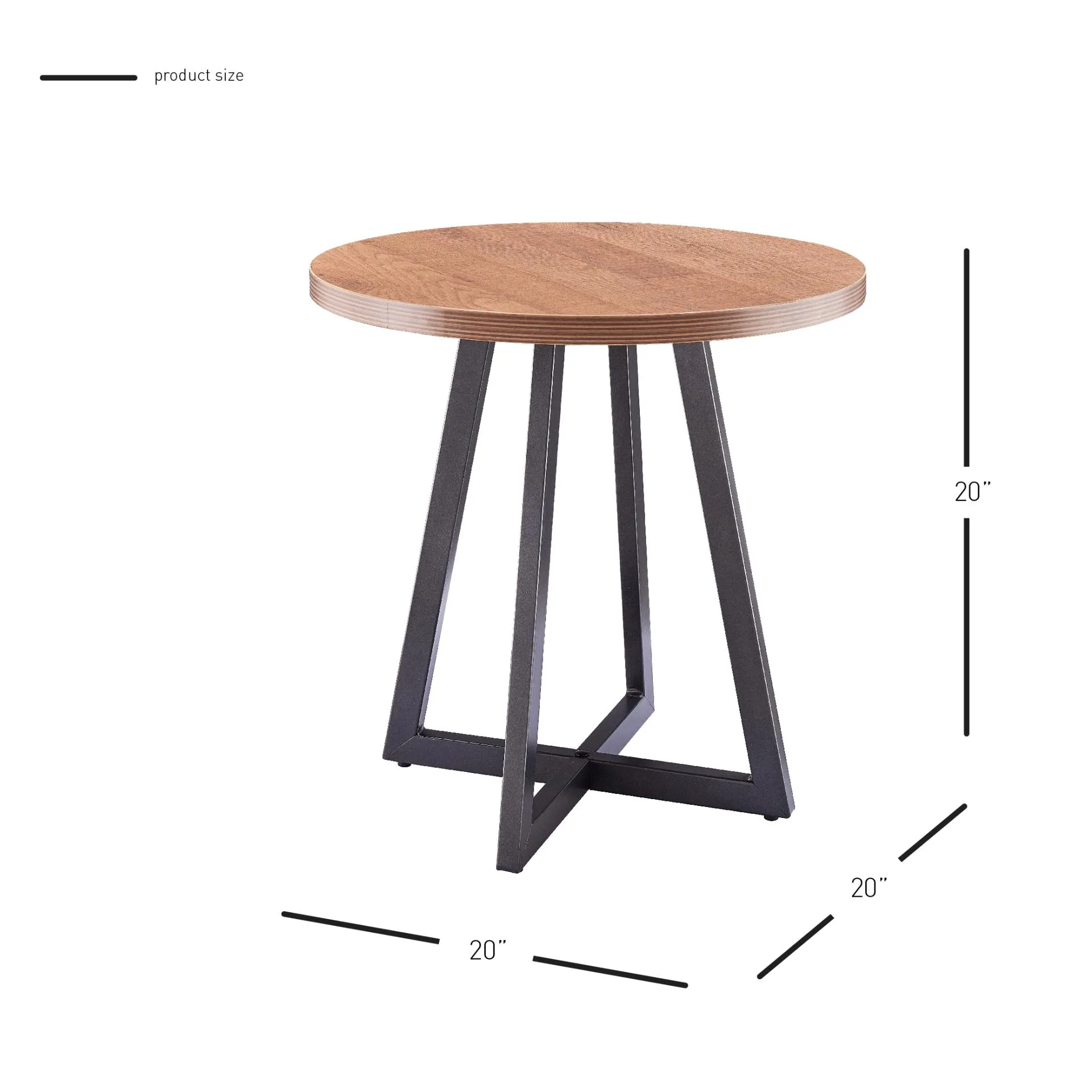 Courtdale Round Side/End table