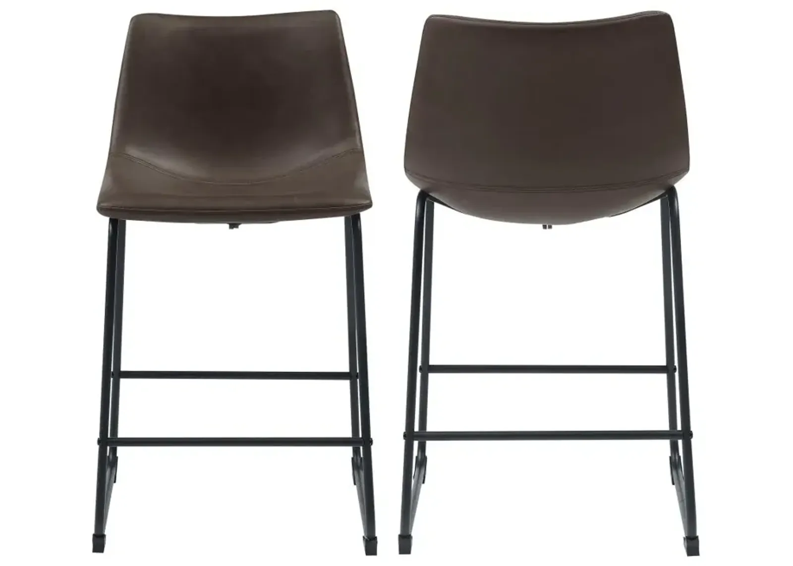 Aaliyah Armless Counter Height Stools - Set of 2