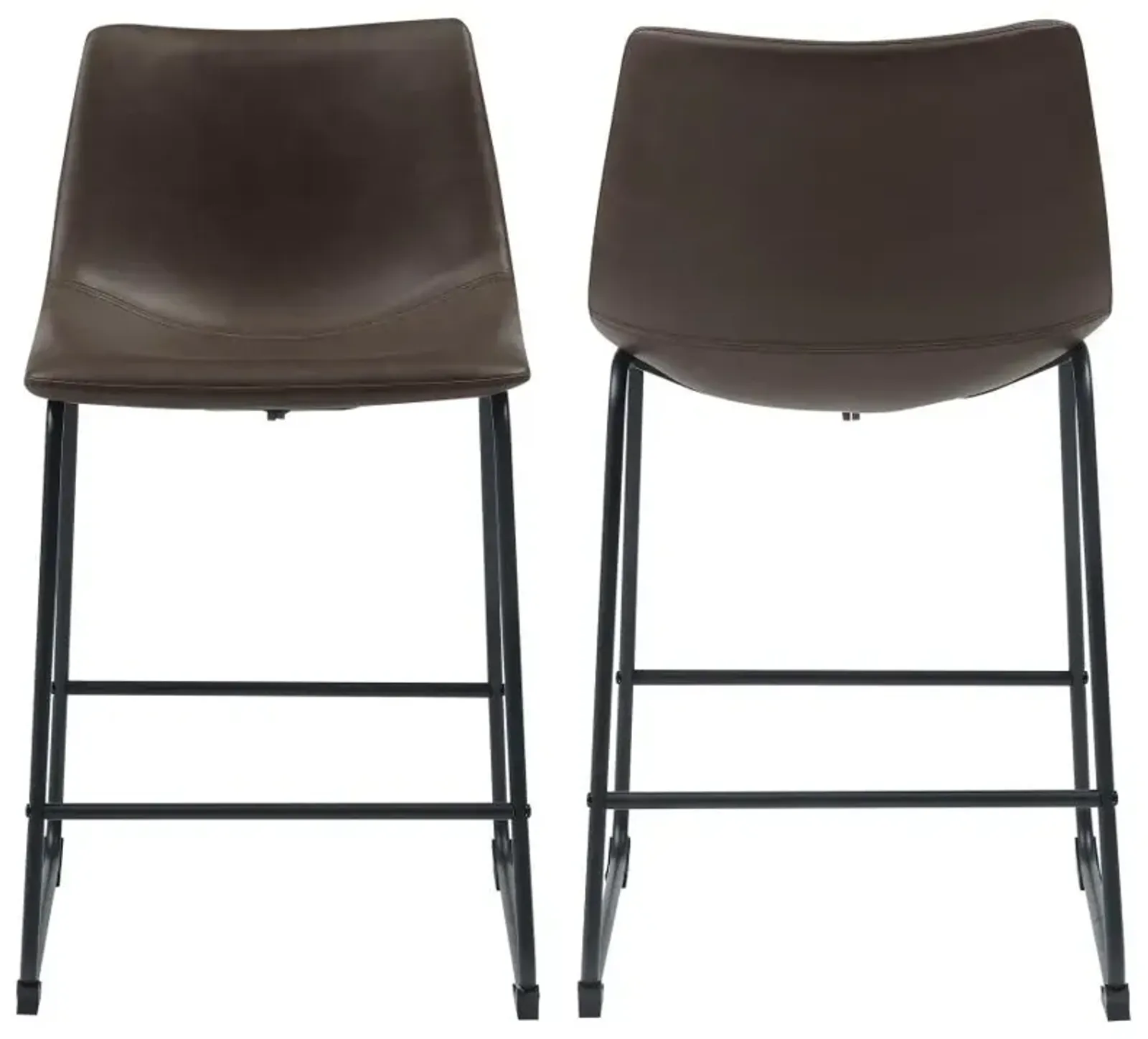 Aaliyah Armless Counter Height Stools - Set of 2