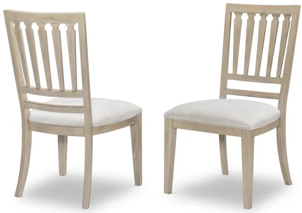 Edgewater (Soft Sand) Chair - Set of 2