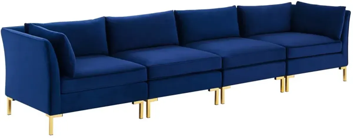 Ardent 4-Seater Performance Velvet Sofa