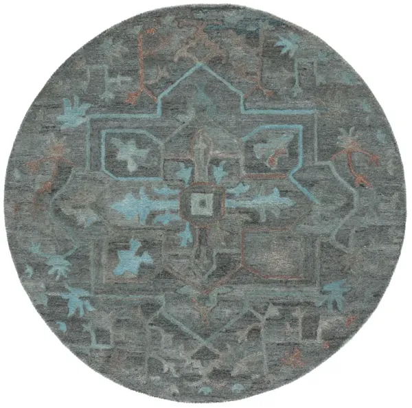 ANATOLIA Hand Tufted 6' x 6' Round area rug