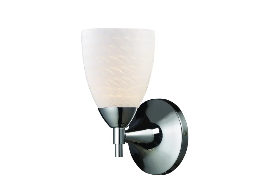 Celina 9" High 1-Light Sconce - Polished Chrome