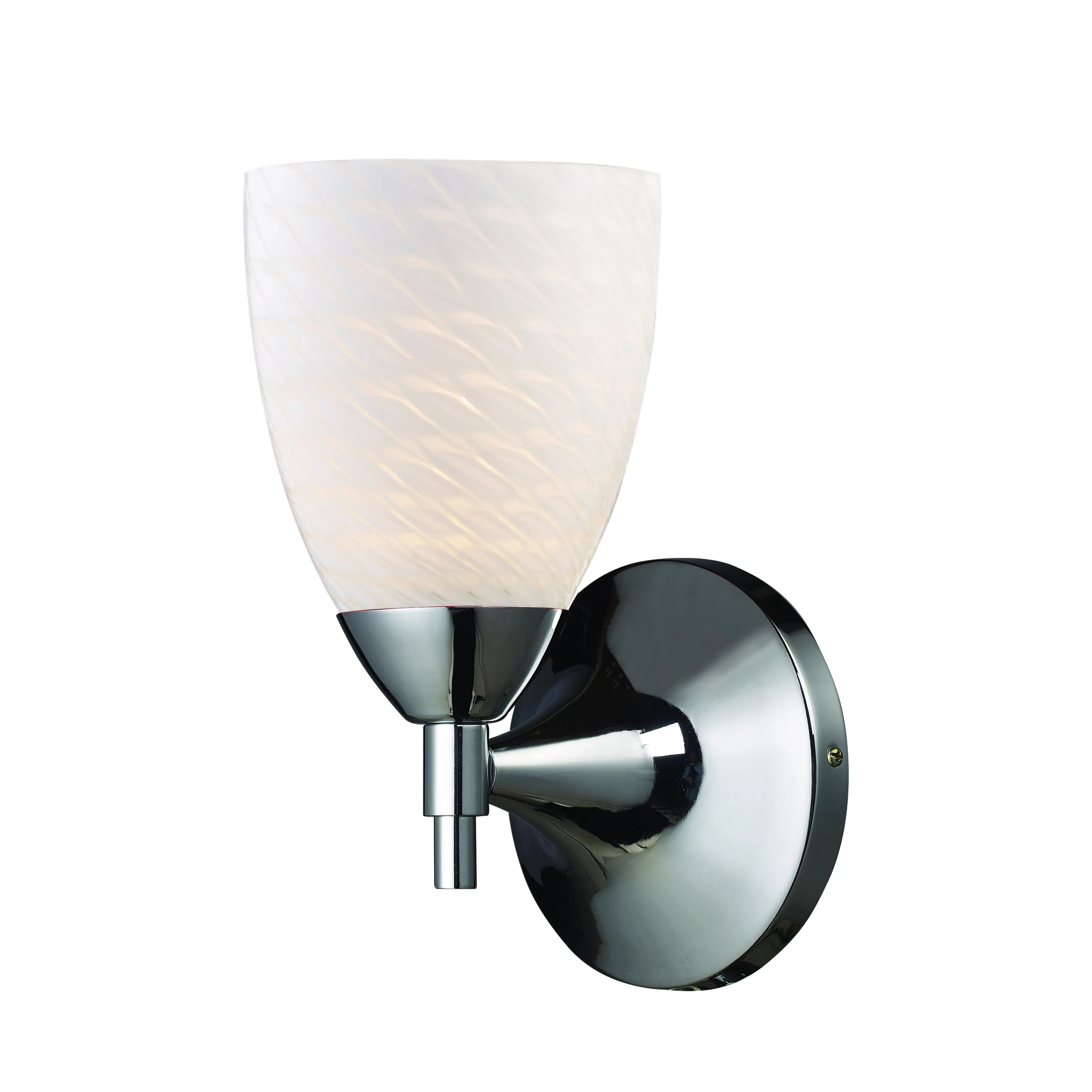 Celina 9" High 1-Light Sconce - Polished Chrome