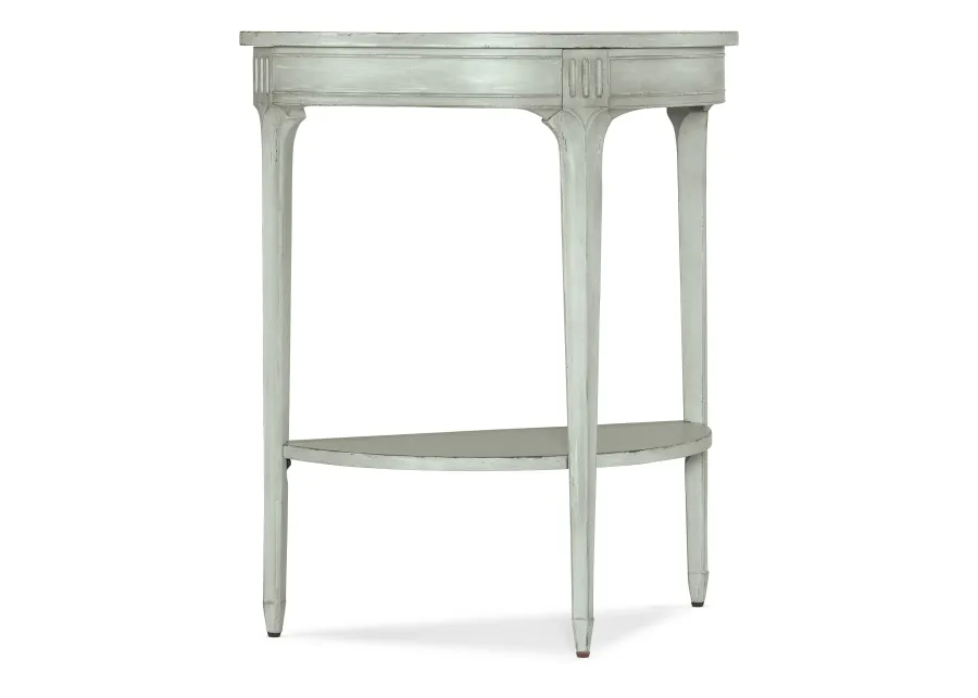 Charleston Demilune Accent Table