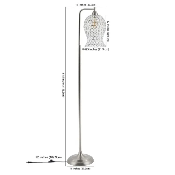 IZZY IRON FLOOR LAMP 