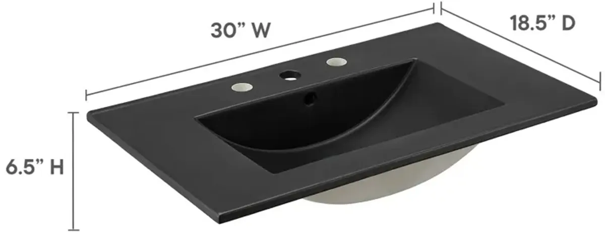 Cayman 30" Bathroom Sink