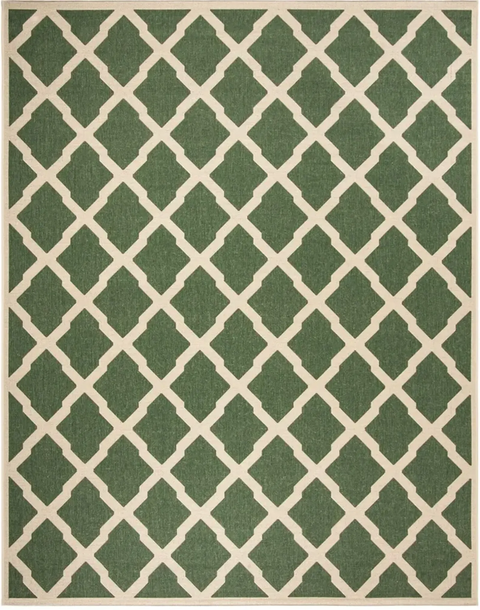 BEACH HOUSE 122 Green 8' X 10' Large Rectangle Rug