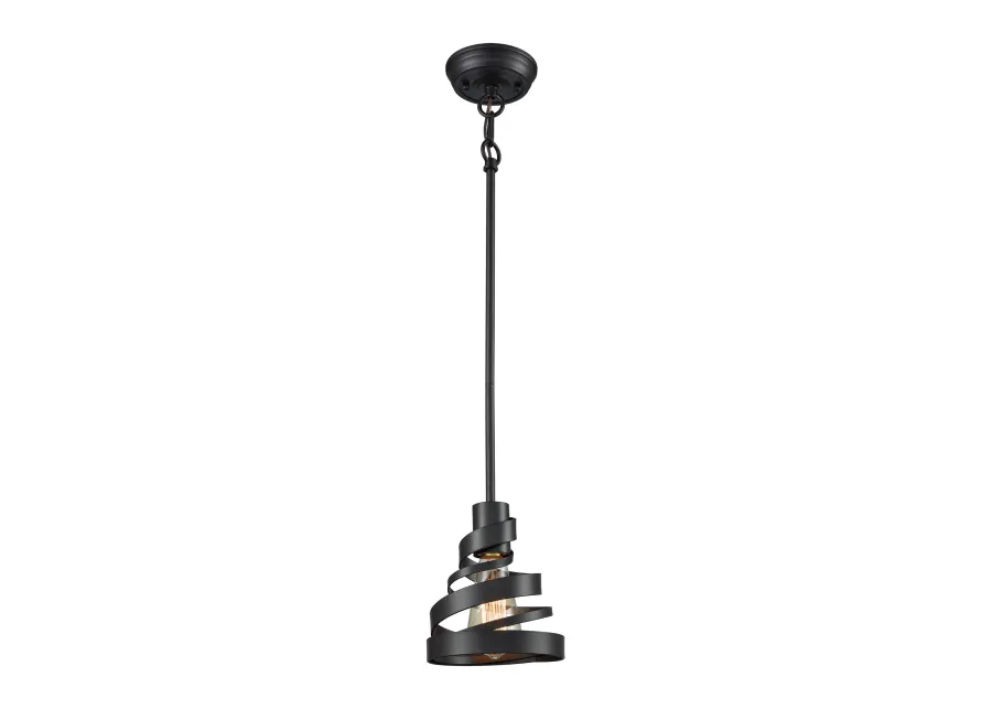 Zabrina 7" Wide 1-Light Mini Pendant - Oil Rubbed Bronze