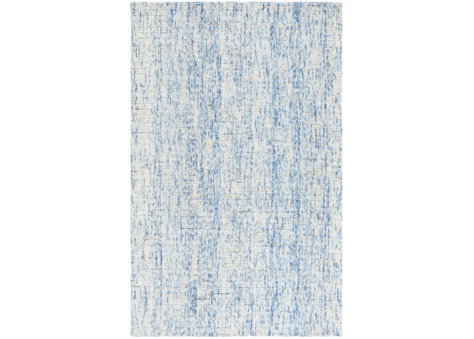 MSR ABSTRACT DARK BLUE  8' x 10' Large Rectangle Rug