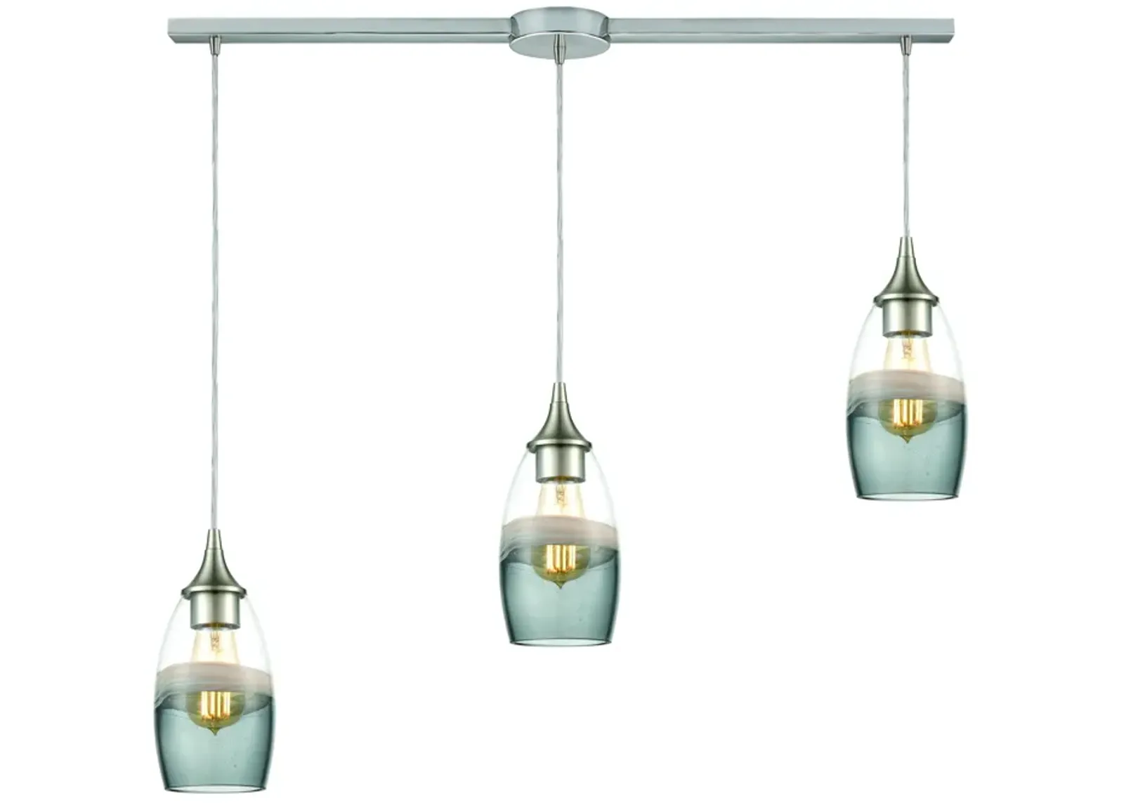 Sutter Creek Configurable Multi Pendant - Satin Nickel