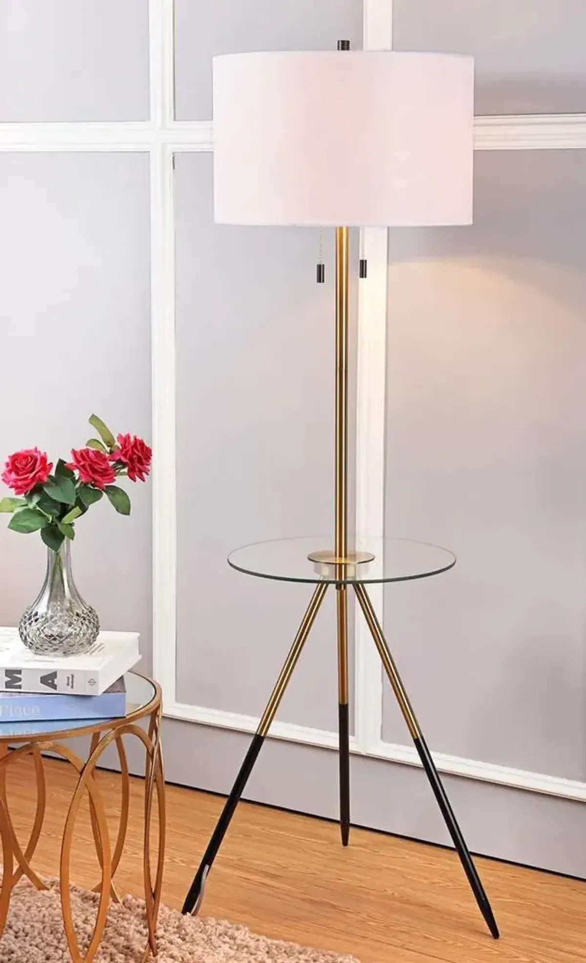 Morrison Floor Lamp Side Table