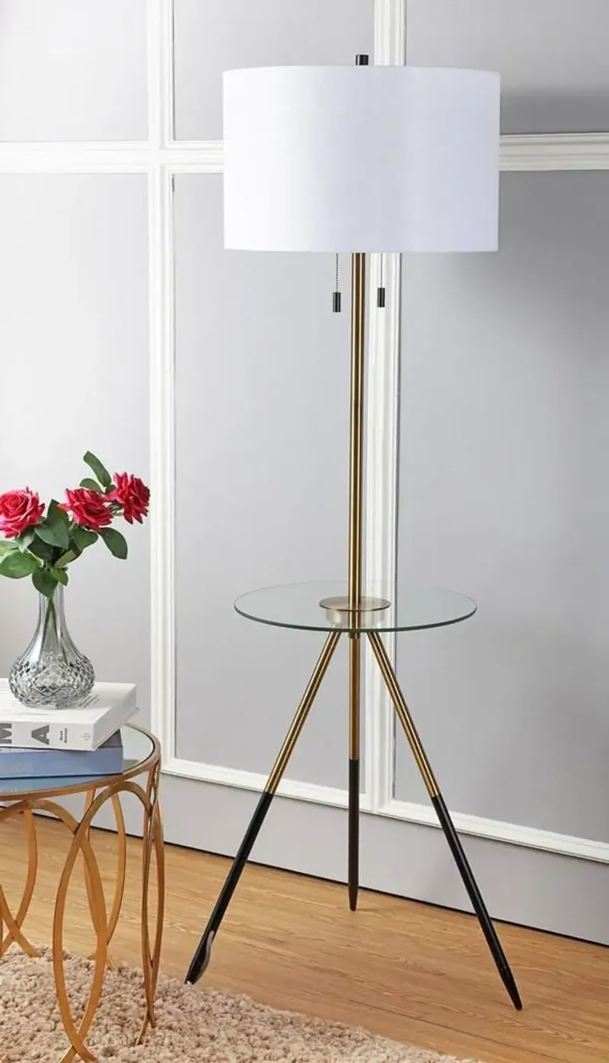 Morrison Floor Lamp Side Table