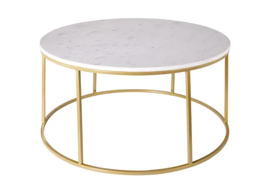 Aryaa YAA-017 18"H x 36"W x 36"D Coffee Table