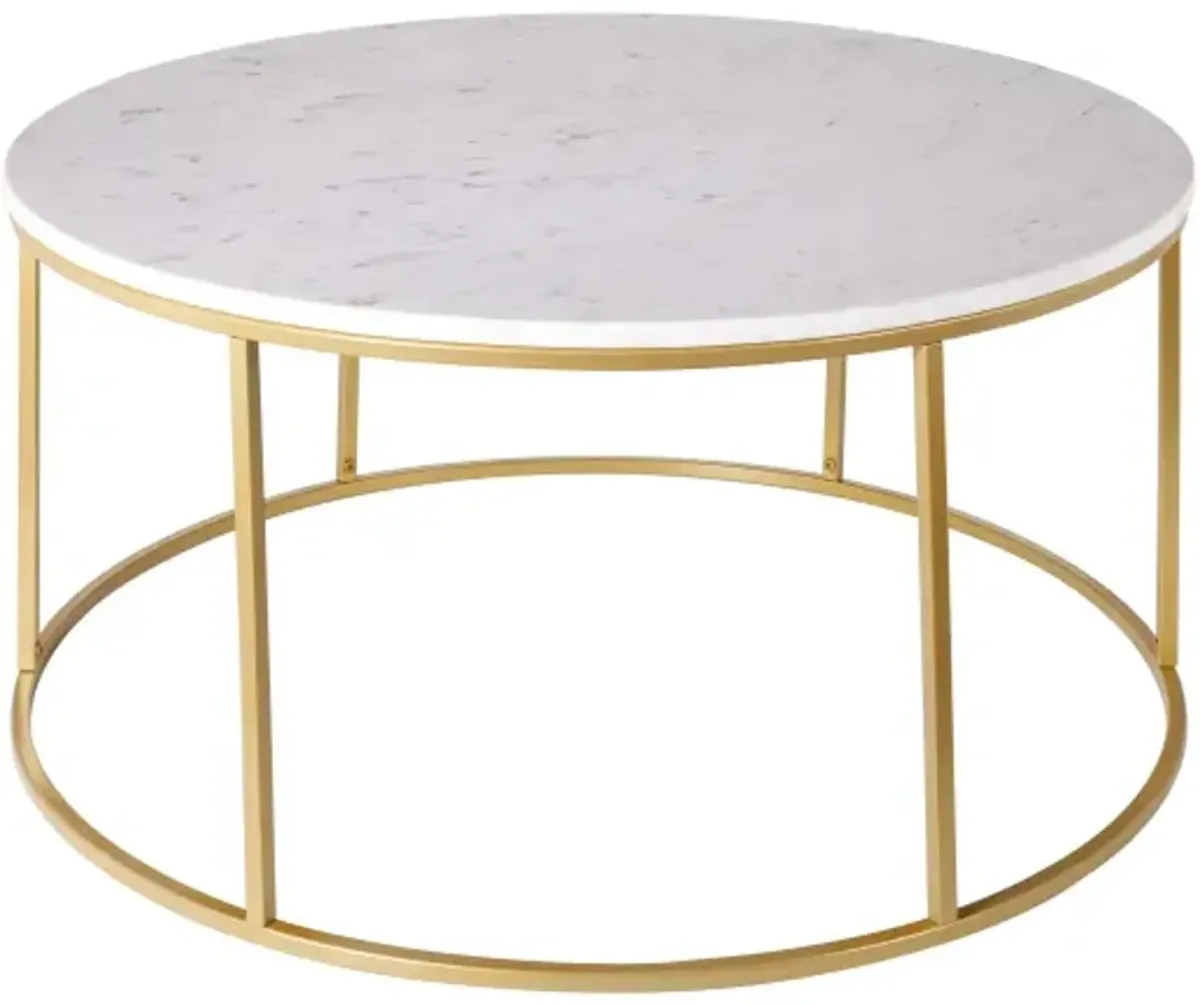 Aryaa YAA-017 18"H x 36"W x 36"D Coffee Table