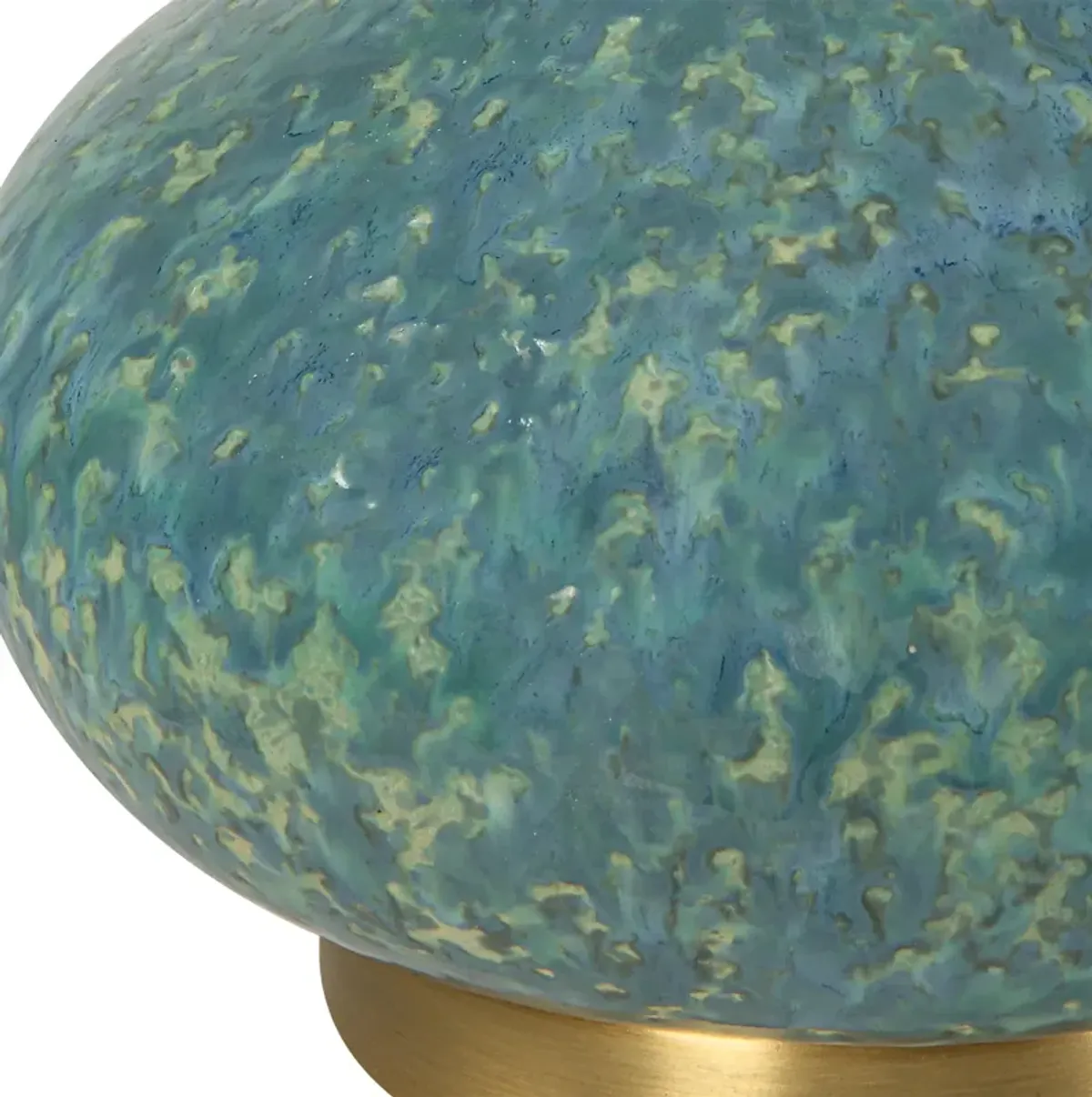 Kaimana Aged Blue Buffet Lamp