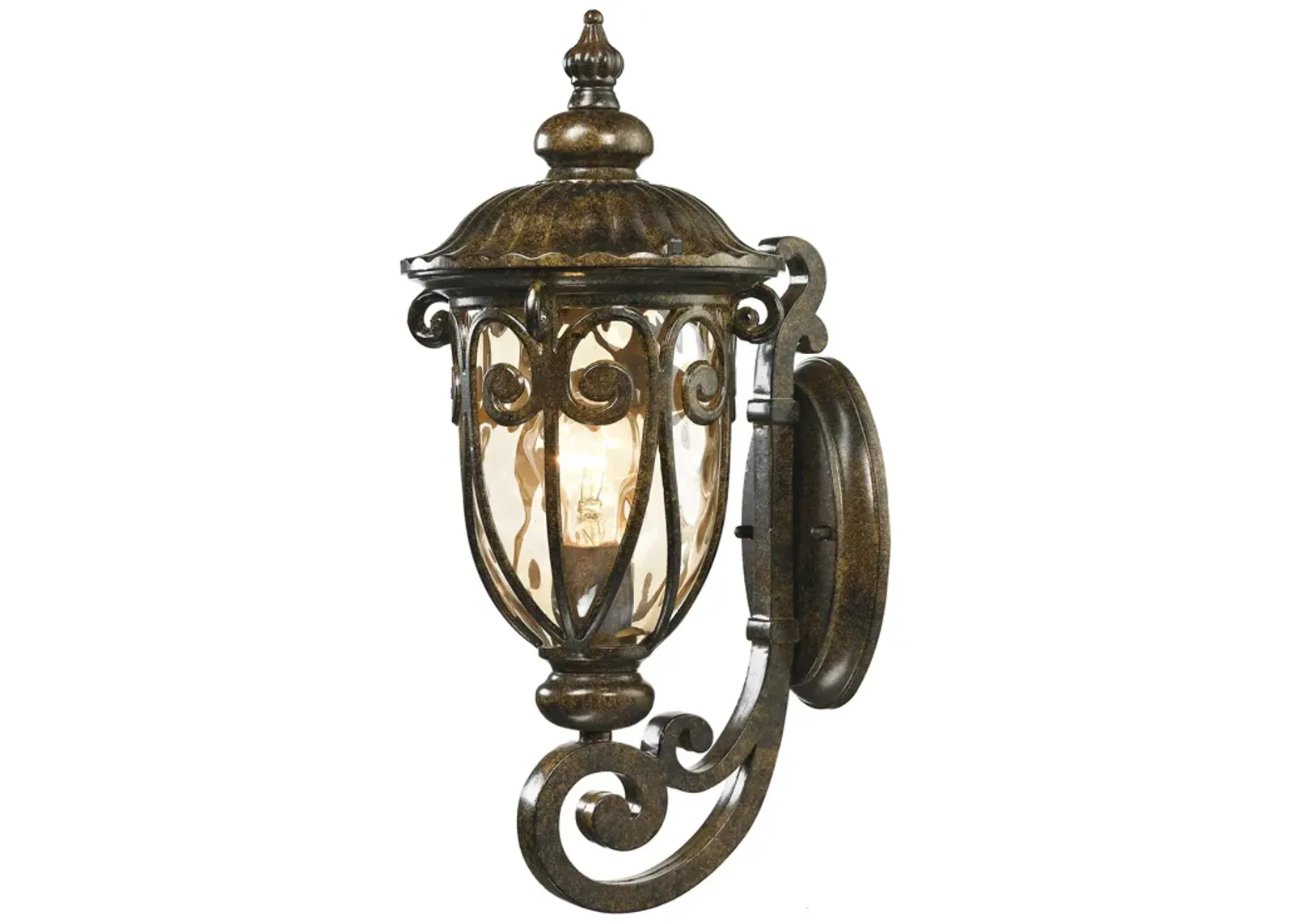 Logansport 18" High 1-Light Outdoor Sconce - Hazelnut Bronze