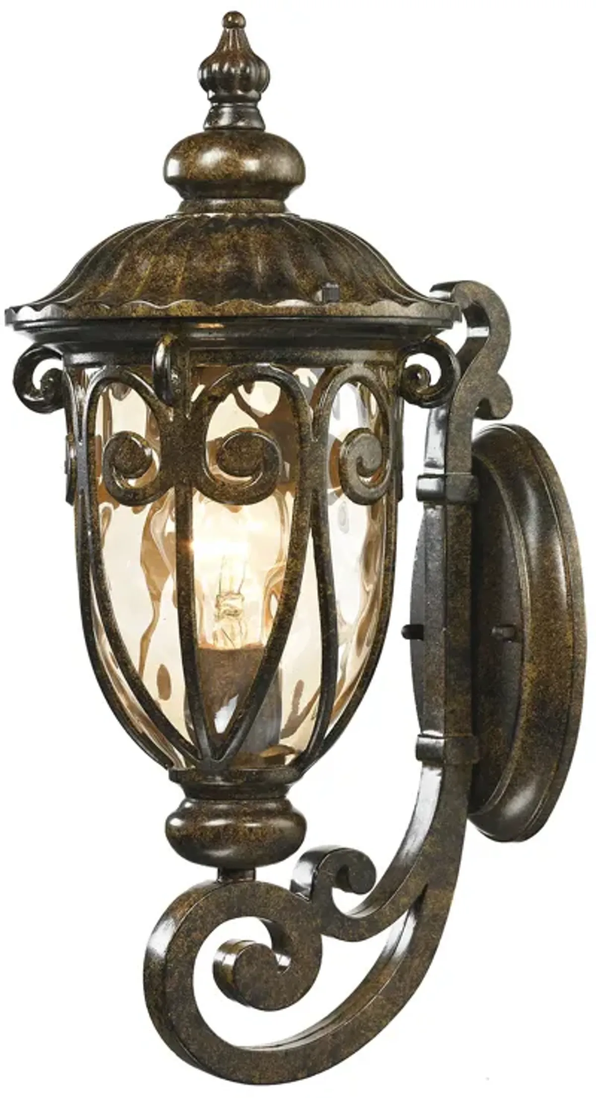 Logansport 18" High 1-Light Outdoor Sconce - Hazelnut Bronze