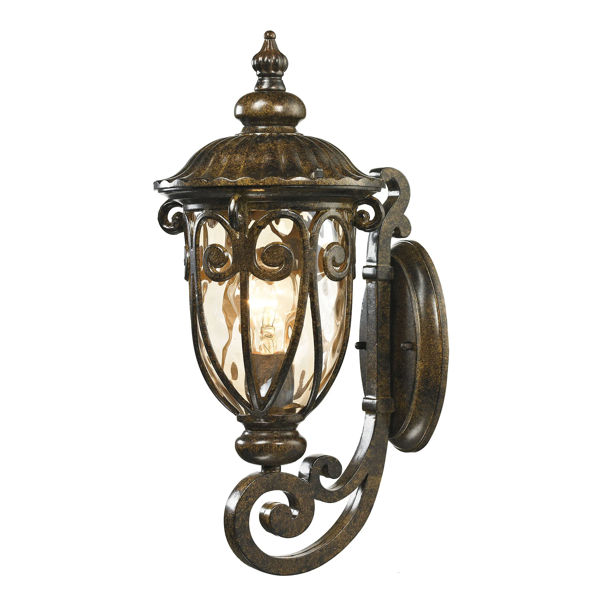 Logansport 18" High 1-Light Outdoor Sconce - Hazelnut Bronze