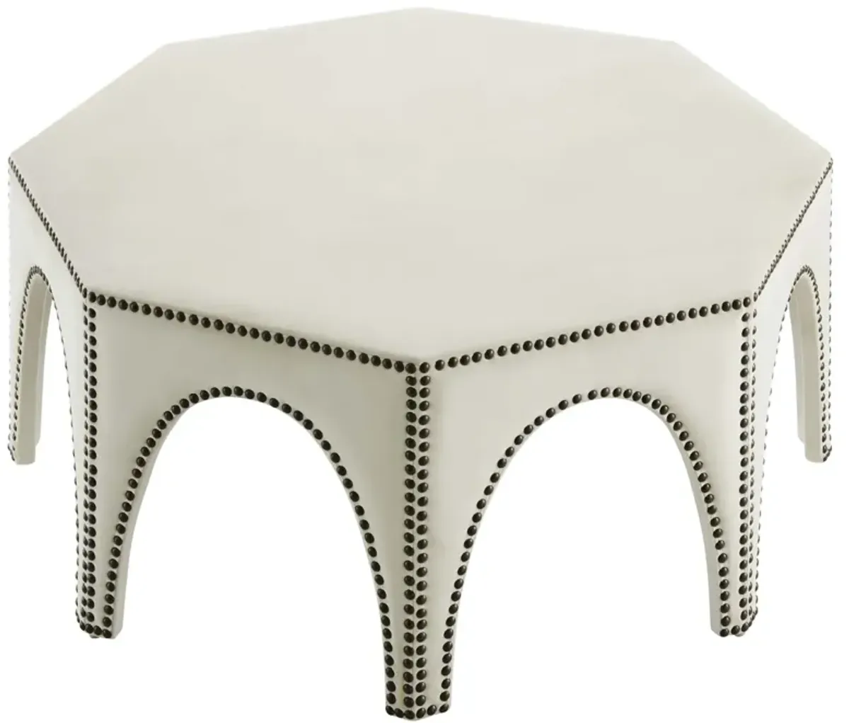 Victory Performance Velvet Ottoman