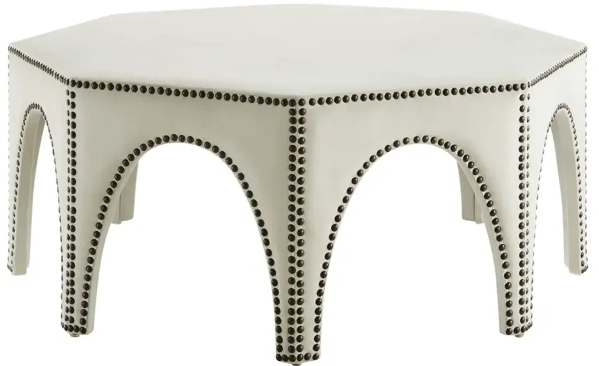 Victory Performance Velvet Ottoman