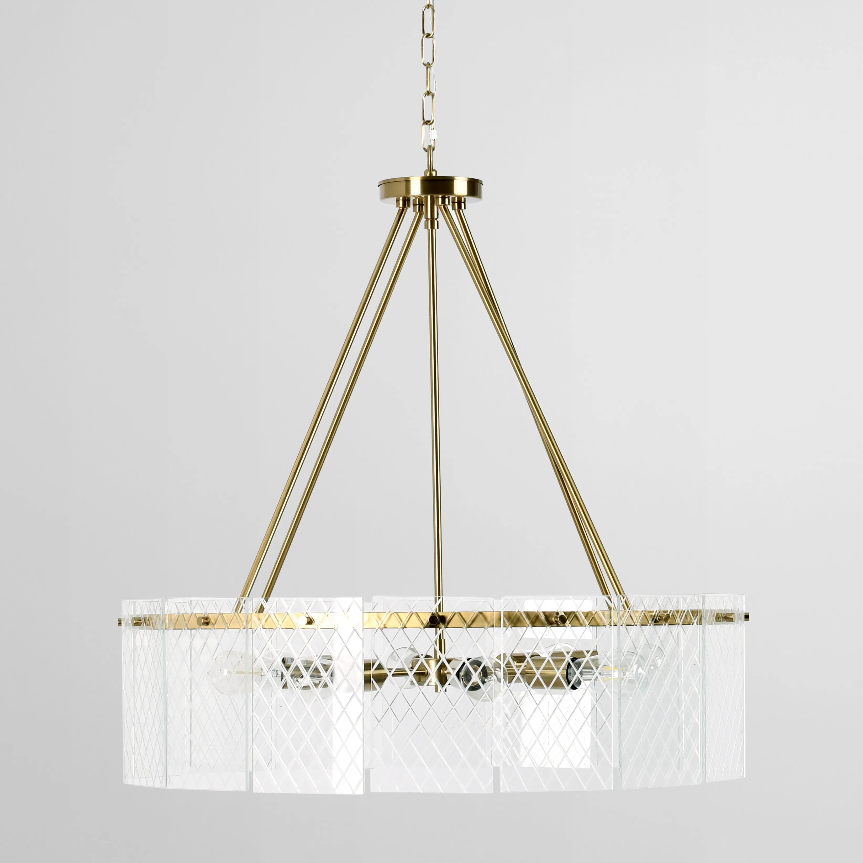 Apfel 8-Light Chandelier by Kosas Home