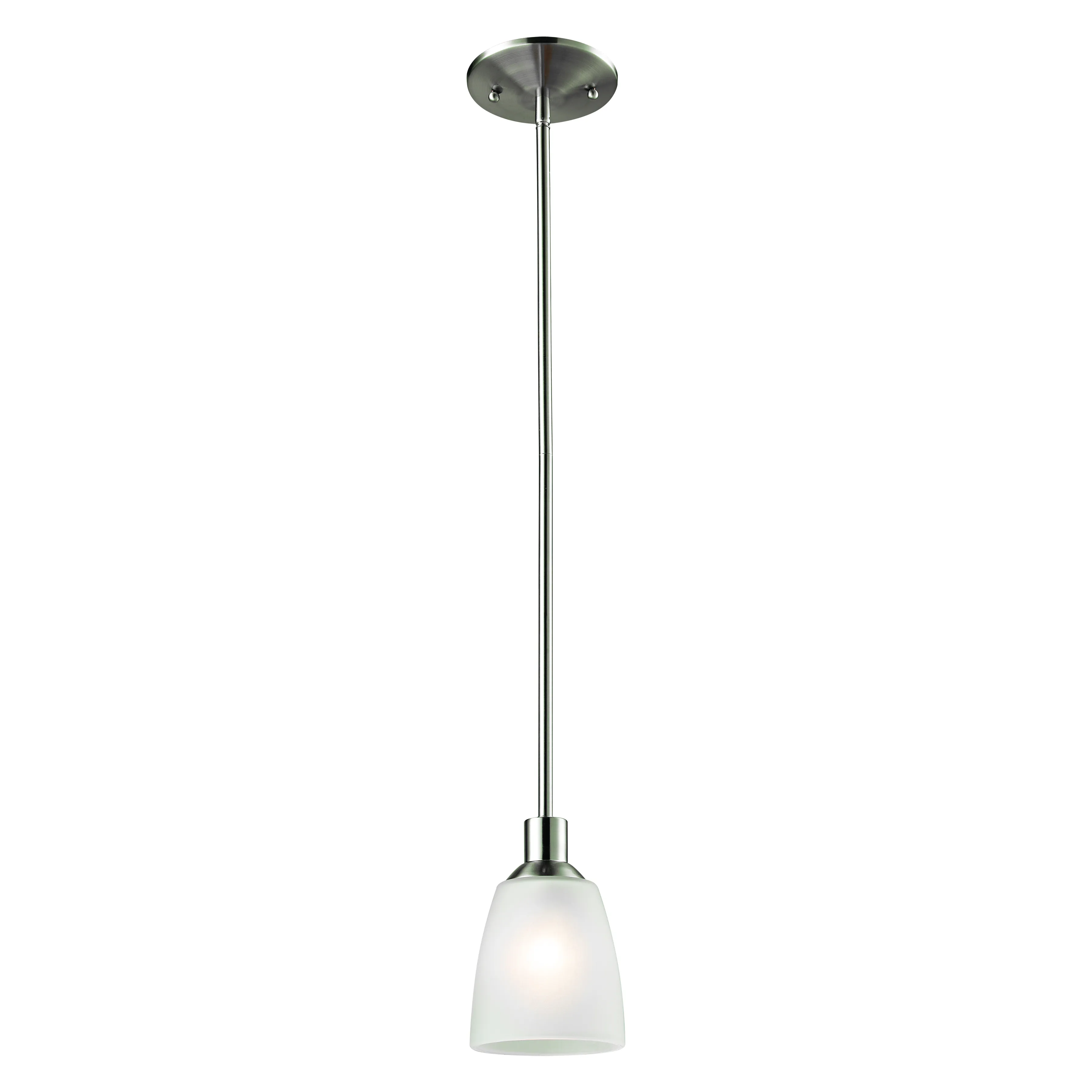 Jackson 4" Wide 1-Light Mini Pendant - Brushed Nickel