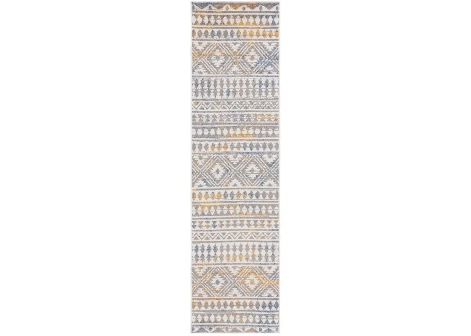 ASTORIA 412 Grey 2'-2' X 8' Runner Rug