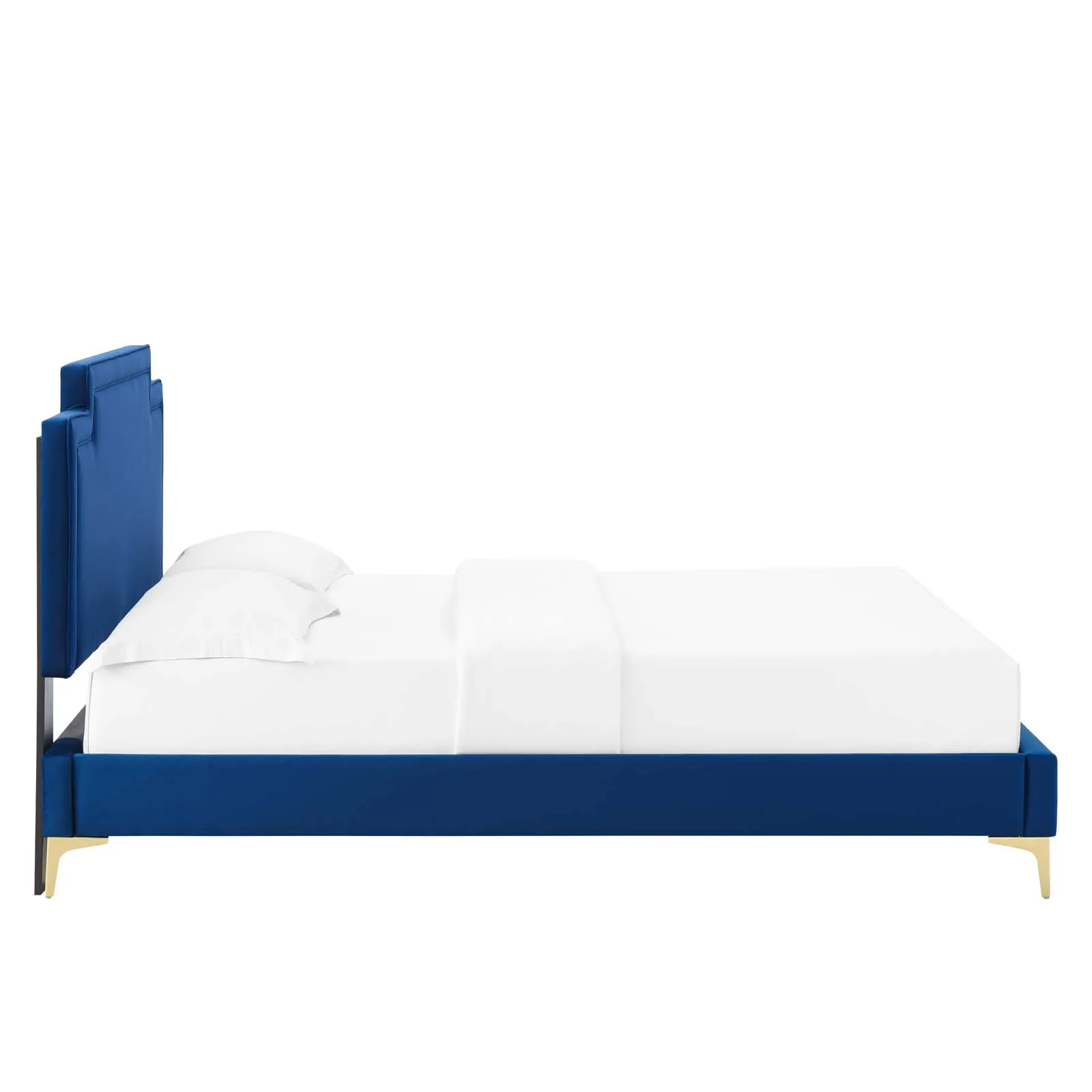 Liva Performance Velvet Queen Bed