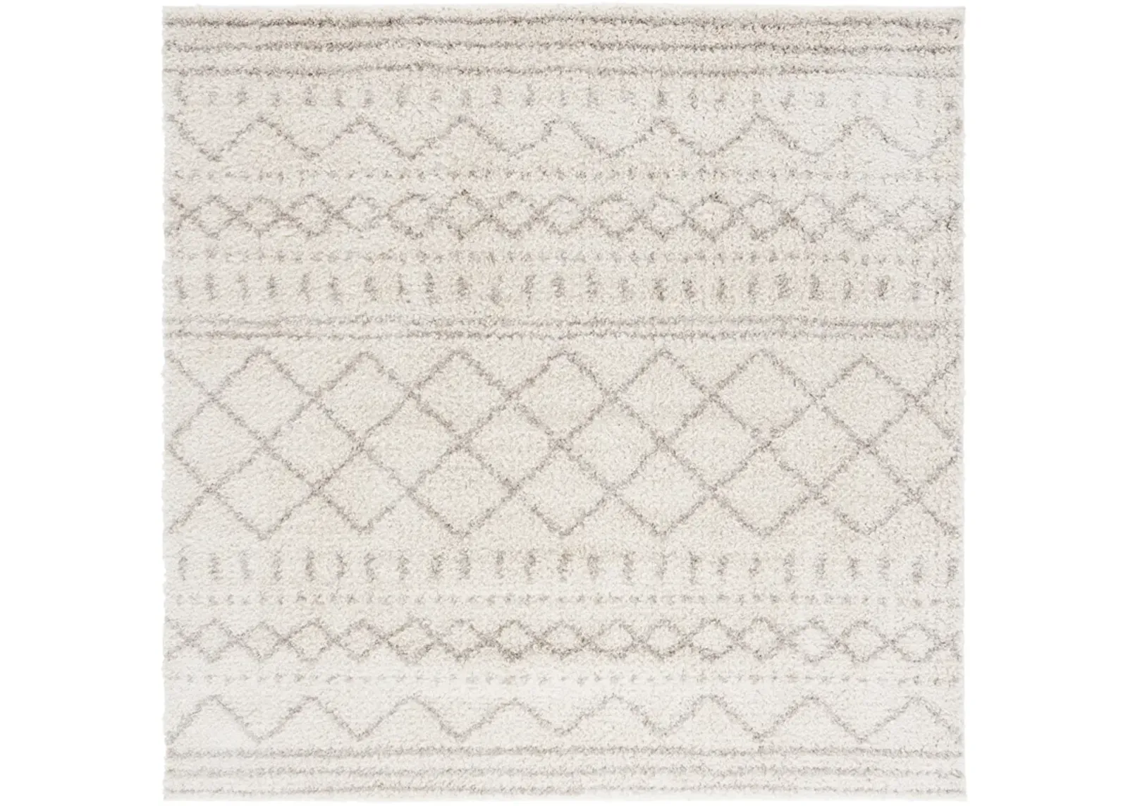 ARIZONA SHAG Square Power Loomed 9' X 9' Square Rug