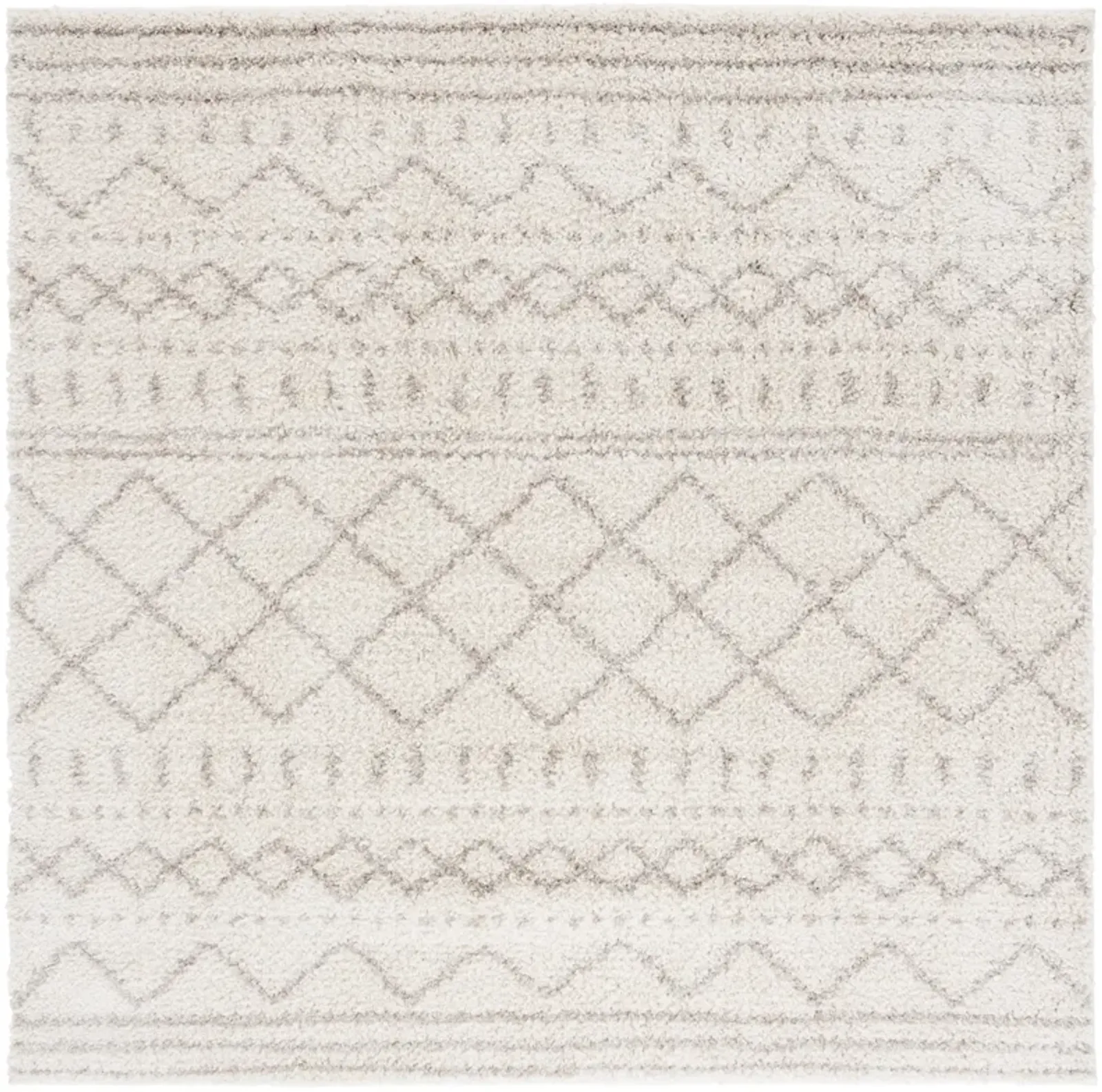 ARIZONA SHAG Square Power Loomed 9' X 9' Square Rug